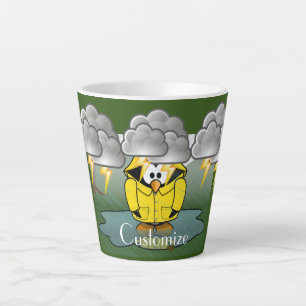Shivering Rainy Day Pinguin Thunder_Cove Milchtasse