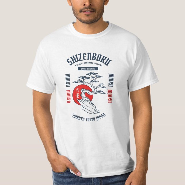 Shizenboku Japan T-Shirt (Vorderseite)
