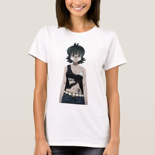 Shizuku Murazaki Jäger x Jäger Anime T-Shirt (Vorderseite)