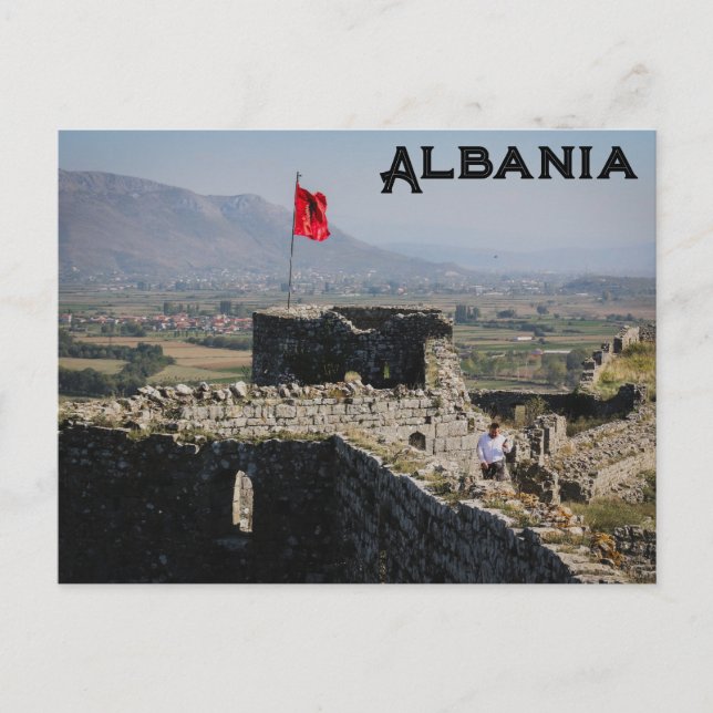 Shkodra, Albanien Postkarte (Vorderseite)