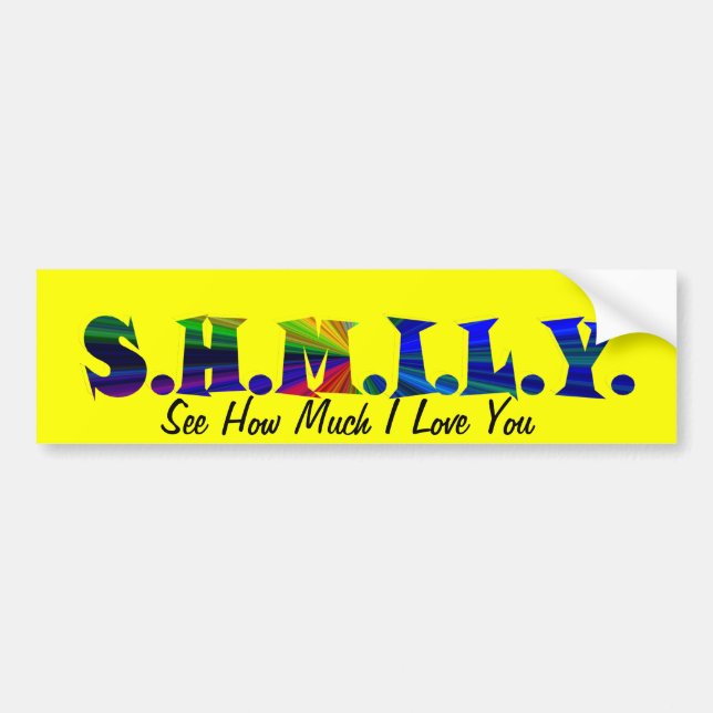 SHMILY Autoaufkleber (Vorne)
