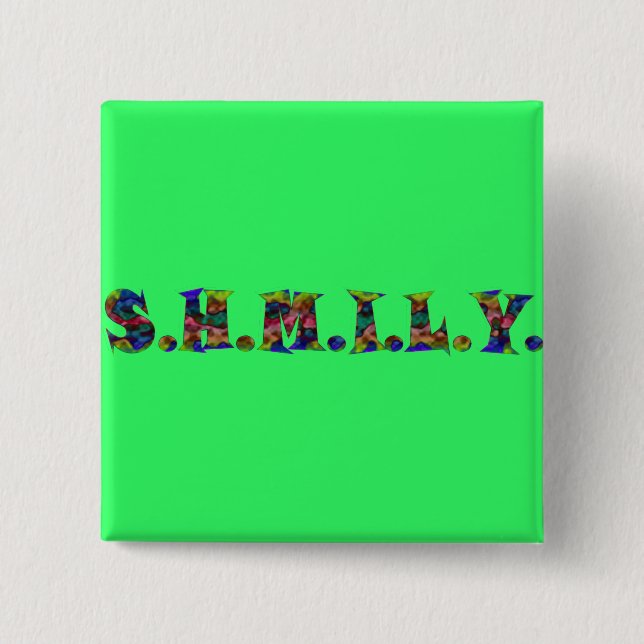 SHMILY Button (Vorderseite)