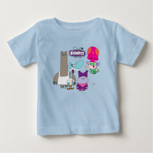 Shnitzel, Mung, Chowder und Truffles Baby T-shirt