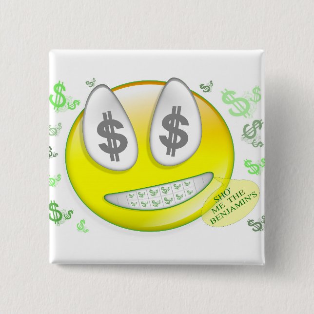 Sho ich das Benjamins Gesicht Button (Vorderseite)