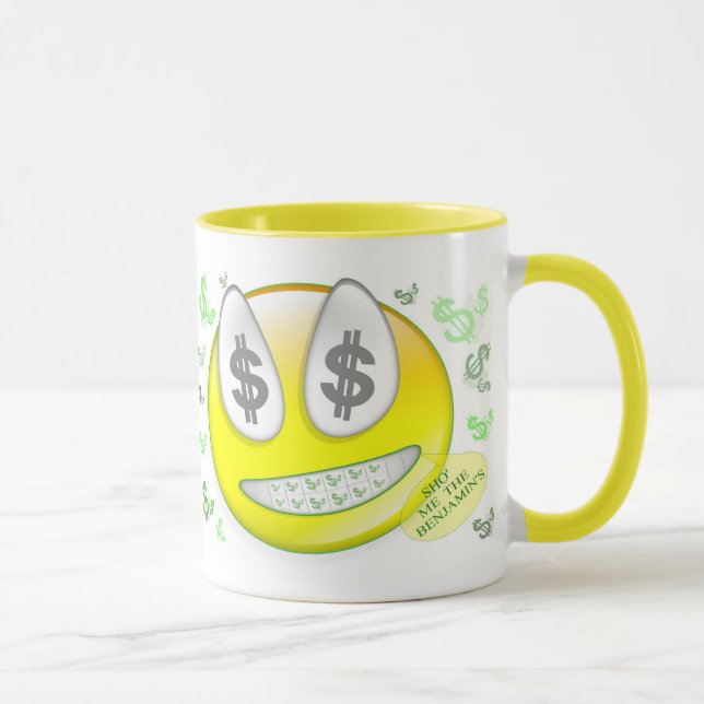 Sho ich das Benjamins Gesicht Tasse (Rechts)