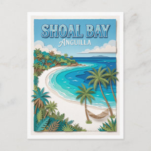 Shoal Bay East The Valley Anguilla Postkarte
