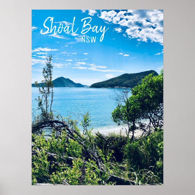 Shoal Bay Port Stephens NSW Poster (Vorne)
