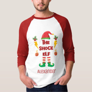 Shock elf Familie passend Weihnachtsausstellung Na T-Shirt