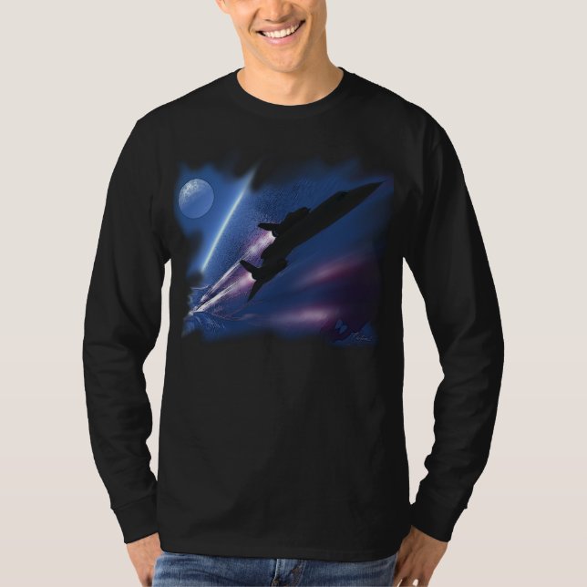 SHOCKWAVE II Luftfahrzeug Dunkler T - SHIRT (Vorderseite)