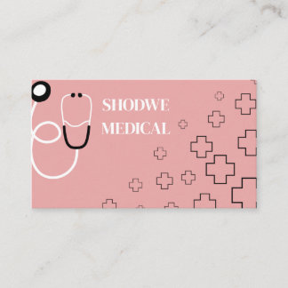 Shodwe Medical - Moderne Gesundheitsbranding-Desig Visitenkarte