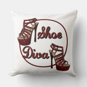 Shoe Diva dekorative Throw Kissen