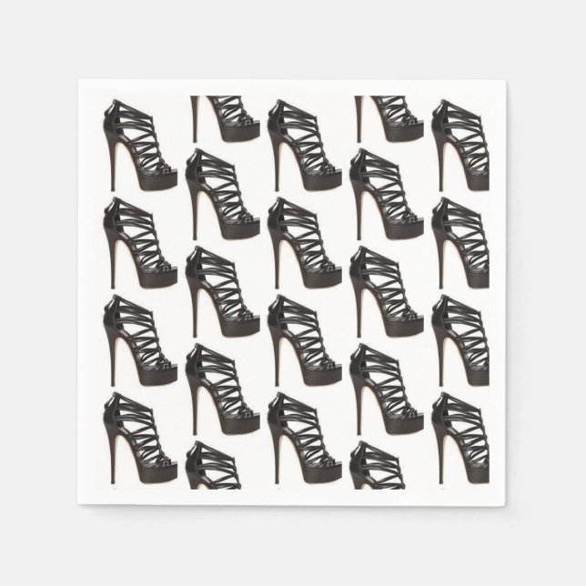 Shoe Napkin Serviette (Vorderseite)