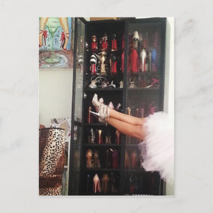 Shoe Princess Postkarte