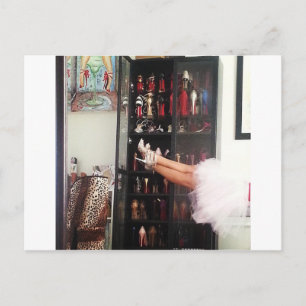 Shoe Princess Postkarte