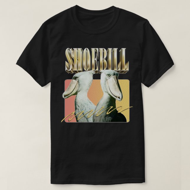 SHOEBILL 90er Jahre Style Ästhetisches Design T-Shirt (Design vorne)