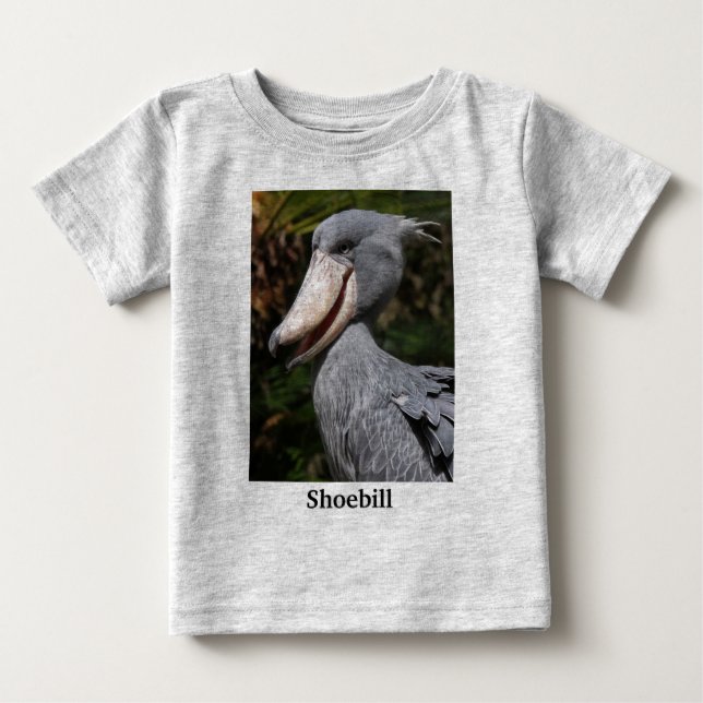 Shoebill Baby T-shirt (Vorderseite)