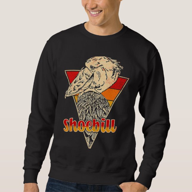 Shoebill Bird Animal  1 Sweatshirt (Vorderseite)