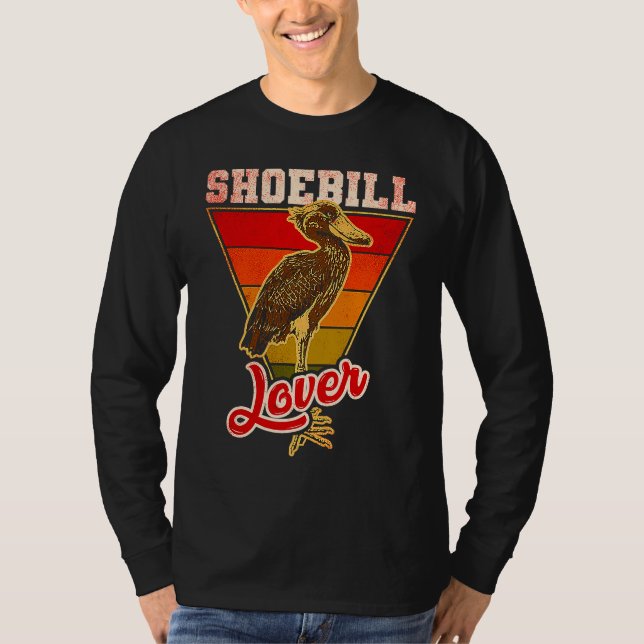 Shoebill Bird Animal T-Shirt (Vorderseite)