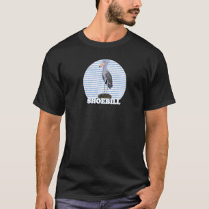 Shoebill Bird Vogelbeobachter Bird Birdwatcher Ani T-Shirt