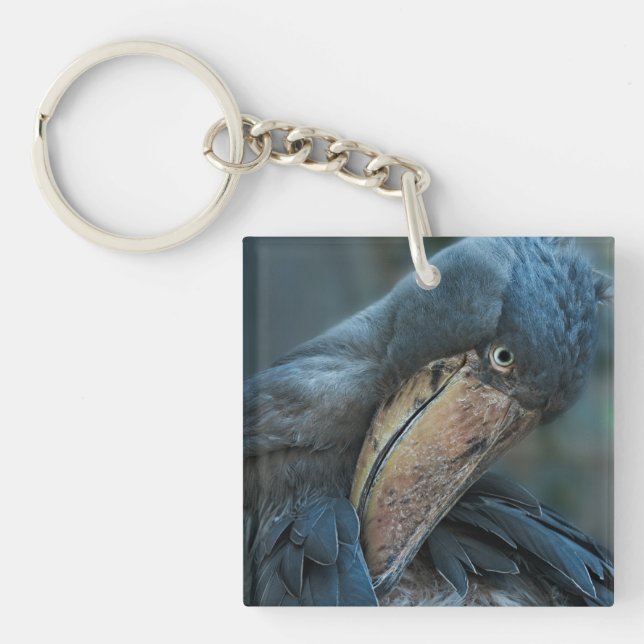 Shoebill Schlüsselanhänger (Vorderseite)