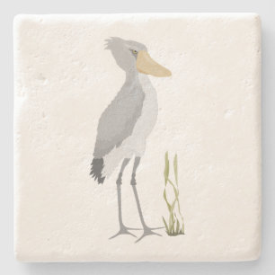 Shoebill Stork Stone Untersetzer