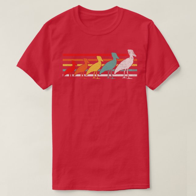 Shoebill Vintag 1 T-Shirt (Design vorne)