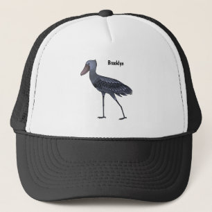 Shoebill-Vogel-Cartoon Truckerkappe