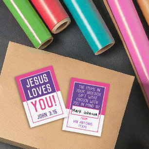 Shoebox-Karte "Made for you" - Girl Mitteilungskarte