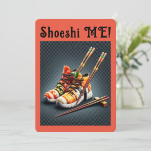 Shoeshi ME - Einzigartig Sushi Sneaker Einladung