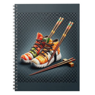 Shoeshi ME - Einzigartig Sushi Sneaker Notizblock