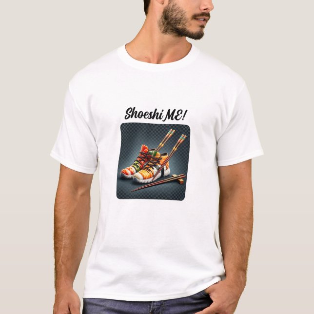 Shoeshi ME - Einzigartig Sushi Sneaker T-Shirt (Vorderseite)