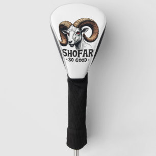 Shofar so gute jüdische Ziege Hanukkah Liebhaber Golf Headcover