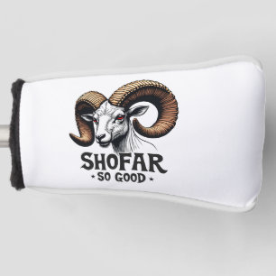Shofar so gute jüdische Ziege Hanukkah Liebhaber Golf Headcover