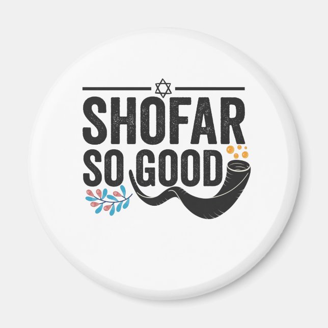 Shofar So gute lustige jüdische Hanukkah Holiday G Magnet (Vorne)