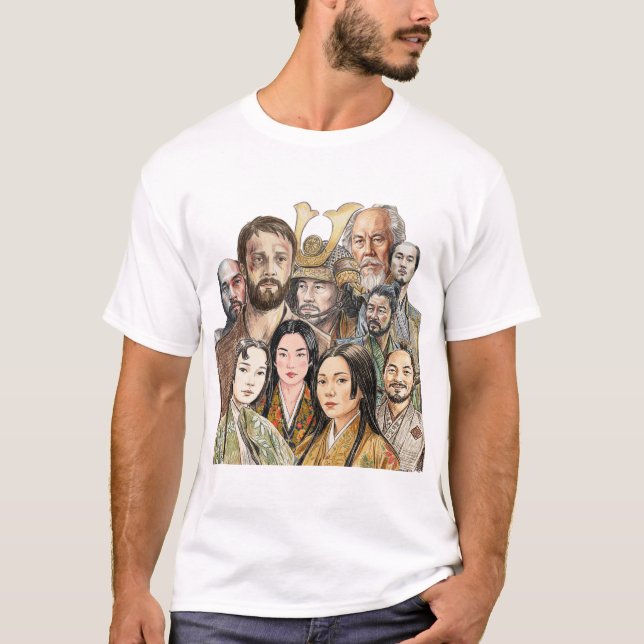 Shogun - Collage T-Shirt (Vorderseite)