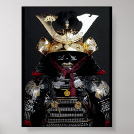 Shogun Samurai Rüstungen Poster Wall Art