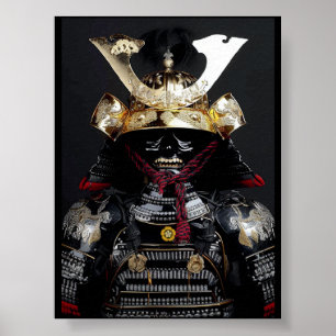 Shogun Samurai Rüstungen Poster Wall Art