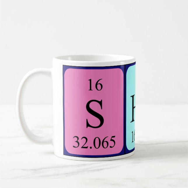 Shona Periodenname Tasse (Links)