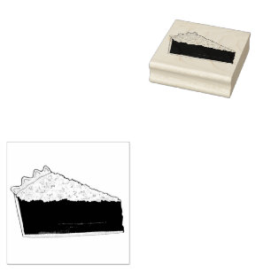 Shoofly Shoo Fly Pie PA Pennsylvania Dutch Dessert Gummistempel