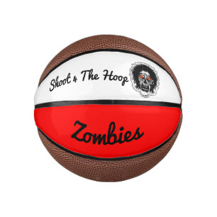 Shoot 4 The Hoop - Zombie Rote Augen Mini Basketball