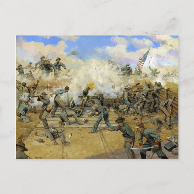 Shoot and Be Damed by Keith Rocco Postkarte (Vorderseite)