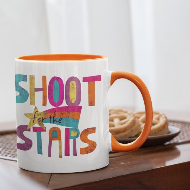 Shoot for Stars Tasse (Von Creator hochgeladen)