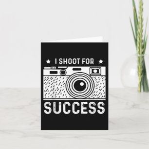 Shoot for Success Wedding Fotograf Karte