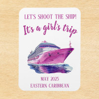 Shoot the Ship Cruise Group Girl's Pink