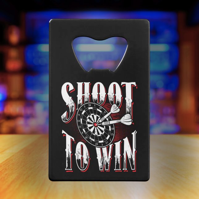 Shoot to Win - Dart League Legend Geldbeutel Flaschenöffner (Von Creator hochgeladen)