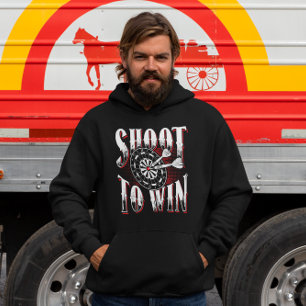 Shoot to Win - Legendary Dart Champion Hoodie