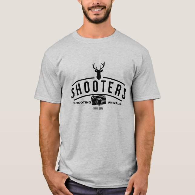 Shooters - Funny Fotografy Design T-Shirt (Vorderseite)