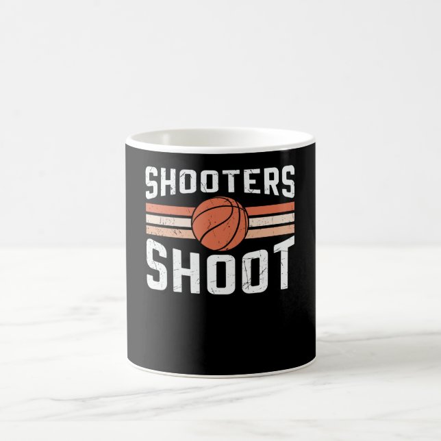 Shooters Shoot Ball | Basketball-Design Kaffeetasse (Mittel)