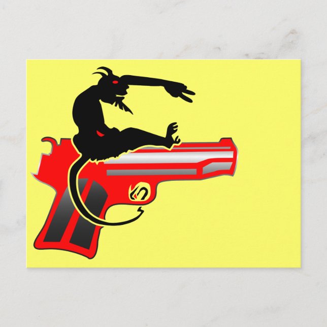 Shooting Hero Postkarte (Vorderseite)