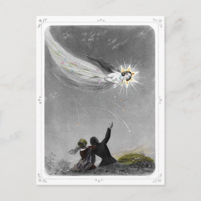 Shooting Star Postkarte (Vorderseite)